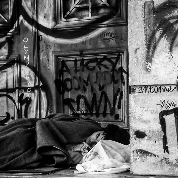 Homeless (center of Athens)